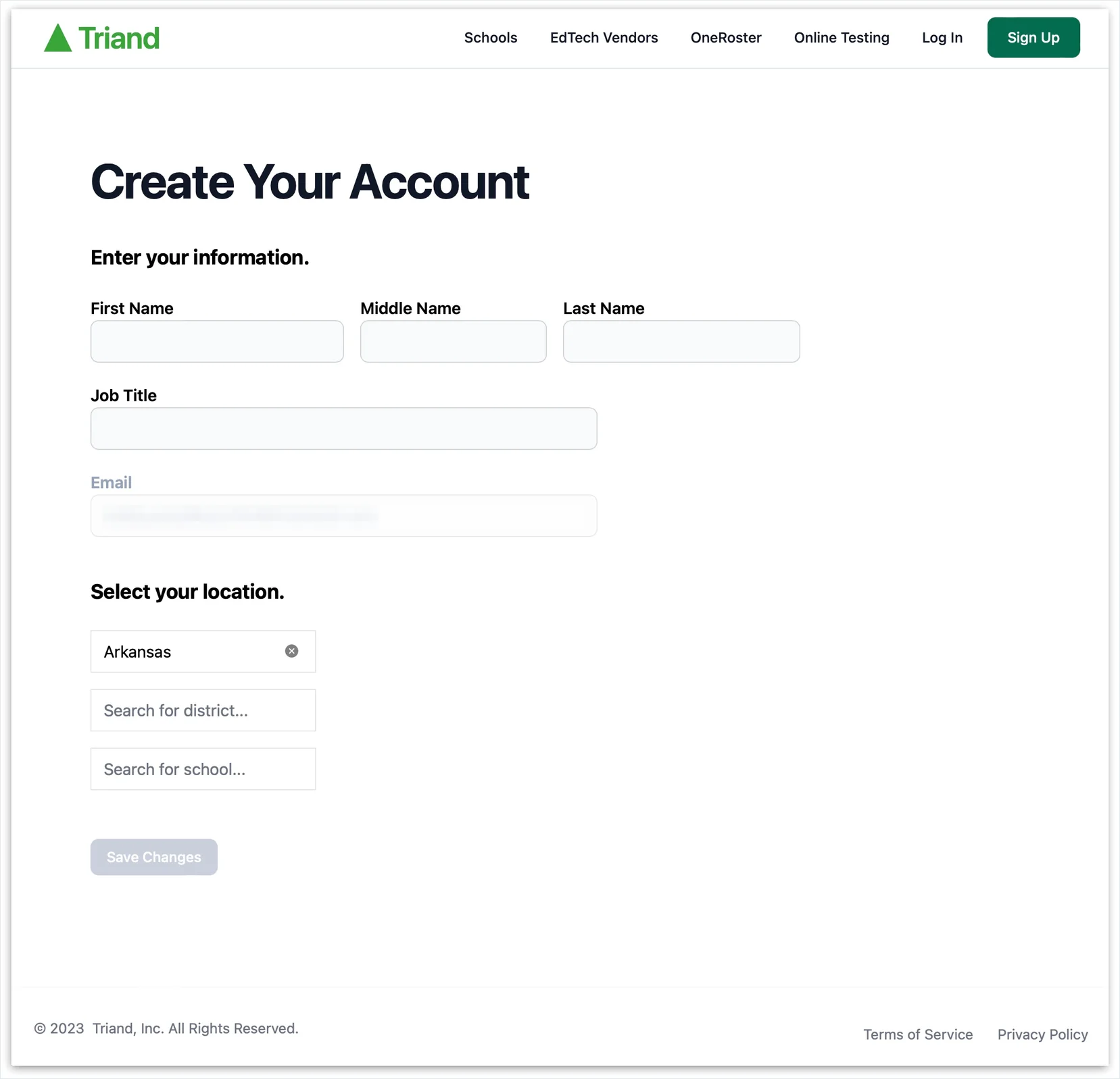 screenshoot account reset password